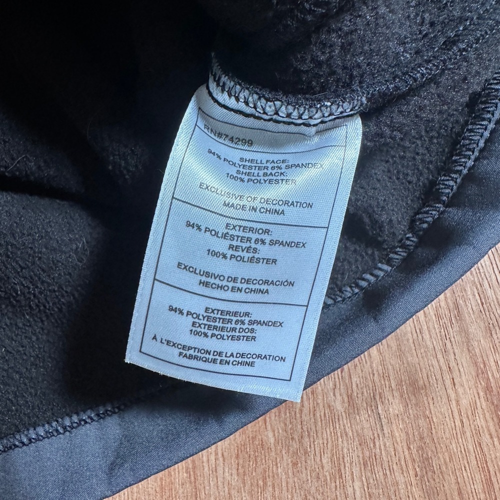 32 Degrees Softshell Jacket Kids Size 7 Grey Orange Weatherproof Fleece Lined - Picture 8 of 10